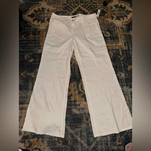 Elie Tahari Wide Leg Linen Madison Pants Sz 14 Retail$228 NWT